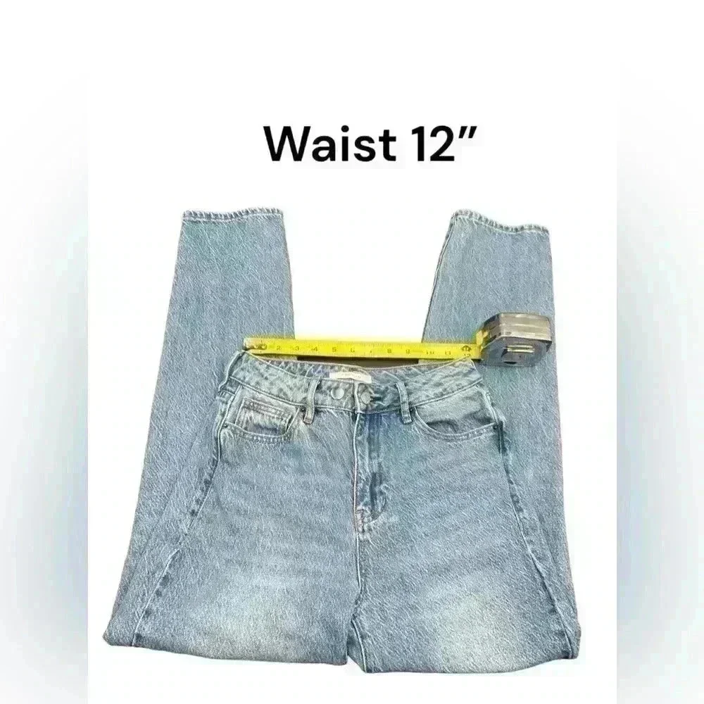 Pacsun Medium Blue Mom Jean 25” - Picture 4 of 9
